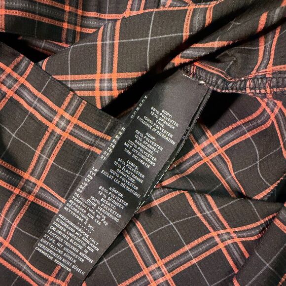 Harley-Davidson Genuine Motor Clothes Performance Plaid Shirt Men’s Size Large - Picture 12 of 14